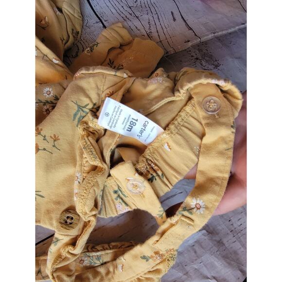 Carters Baby Girl Overalls Size 18 Months - Picture 10 of 11